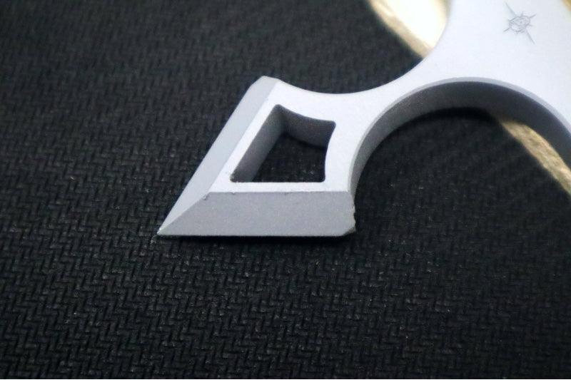 Toor Knives Thor's Hammer - Phantom Grey Coated Handle / 4140 Blade / Kydex Sheath 850049642545