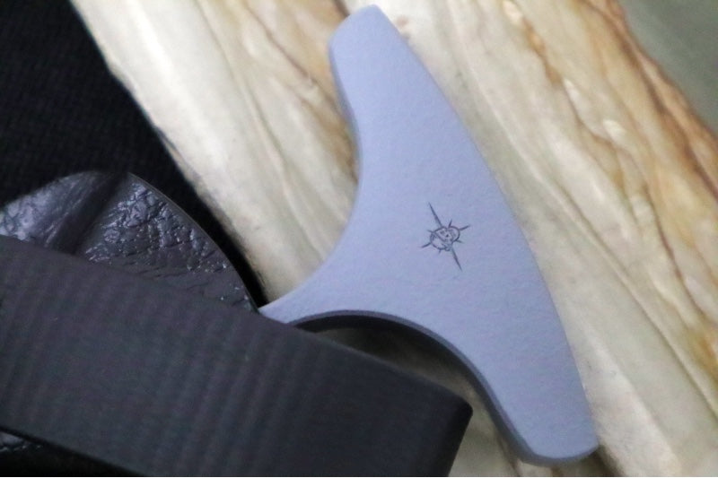 Toor Knives Thor's Hammer - Phantom Grey Coated Handle / 4140 Blade / Kydex Sheath 850049642545