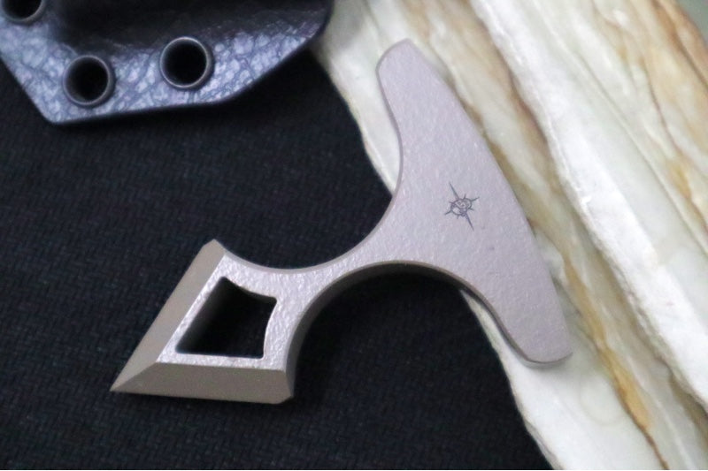 Toor Knives Thor's Hammer - Canyon Drab Coated Handle / 4140 Blade / Kydex Sheath 850049642538