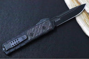 Guardian Tactical APEX OTF - Black Anodized Aluminum & Carbon Fiber Handle / CPM-MagnaMax Steel / Dark Stonewashed Finish / Single Edge Blade 152611 - Northwest Knives