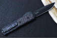 Guardian Tactical APEX OTF - Black Anodized Aluminum & Carbon Fiber Handle / CPM-MagnaMax Steel / Dark Stonewashed Finish / Single Edge Blade 152611 - Northwest Knives