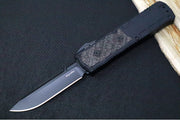 Guardian Tactical APEX OTF - Black Anodized Aluminum & Carbon Fiber Handle / CPM-MagnaMax Steel / Black Tactical Finish / Single Edge Blade 152111 - Northwest Knives