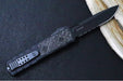 Guardian Tactical APEX OTF - Black Anodized Aluminum & Carbon Fiber Handle / CPM-MagnaMax Steel / Black Tactical Finish / Single Edge Blade with Serrations 152112 - Northwest Knives