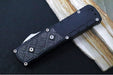 Guardian Tactical APEX OTF - Black Anodized Aluminum & Carbon Fiber Handle / CPM-MagnaMax Steel / Two Tone Black Finish / Single Edge Blade 152211 - Northwest Knives