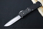 Guardian Tactical APEX OTF - Black Anodized Aluminum & Carbon Fiber Handle / CPM-MagnaMax Steel / Gunmetal Finish / Single Edge Blade 152811 - Northwest Knives