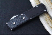 Guardian Tactical APEX OTF - Black Anodized Aluminum & Carbon Fiber Handle / CPM-MagnaMax Steel / Gunmetal Finish / Single Edge Blade 152811 - Northwest Knives