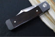Jack Wolf Knives Gunslinger Jack Slip Joint - Ebony Wood Handle / Titanium Liners & Bolsters / CPM-S90V Steel - Northwest Knives