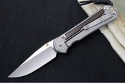 Chris Reeve Large Sebenza 31 LEFT HAND - Drop Point Blade /  Macassar Ebony Inlay / CPM-Magnacut (A1) L31-1117 - Northwest Knives