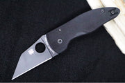 Spyderco Microjimbo- Black G10 Handle / Black DLC Finish / Wharncliffe Blade / CPM-S30V - C264GPBK - Northwest Knives