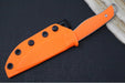 Boker USA Backcountry Fixed Blade - Textured Orange G-10 Handle / CPM-Magnacut Steel / Stonewash Finish / Drop Point Blade 02BU0001 - Northwest Knives