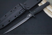 Spartan Blades V-14 Fixed Blade - Black Blade / Black Handle Scales / Black Kydex Sheath SB27BKBKKYBK - Northwest Knives