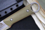 White River Knives FC-PKO Firecraft - Stonewash Finish / CPM-S35VN Steel / Micarta Handle - Northwest Knives