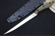White River 10" Pro Fillet - Maple & Black Richlite Handle / CPM-S35VN Steel WRFK10-RMB - Northwest Knives