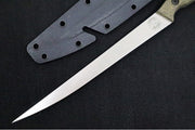 White River 10" Pro Fillet - Maple & Black Richlite Handle / CPM-S35VN Steel WRFK10-RMB - Northwest Knives