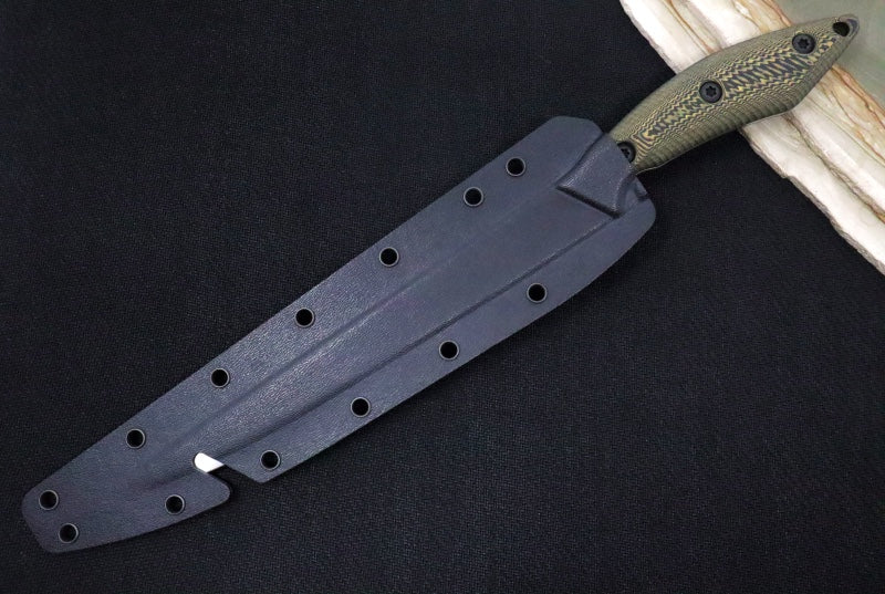 White River 10" Pro Fillet - Maple & Black Richlite Handle / CPM-S35VN Steel WRFK10-RMB