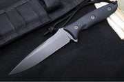 Spartan Blades Moros Fighter Fixed Blade - CPM-S45VN Steel / Spear Point Blade / Black Finish / Black Micarta Handle / Black Nylon Molle Sheath SB53BKBKNLBK - Northwest Knives