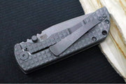 McNees Knives PM Mac2 3.0" Folding Knife - CPM-Magnacut Steel / Drop Point / Frag Patterned Titanium Handle & Stonewashed Hardware - Northwest Knives