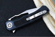 Heretic Knives Wraith Manual V.4 - Clip Point Blade / Stonewash Finish / Black Anodized Aluminum Handle & Black Grip-Tape Inlays H001-2A - Northwest Knives
