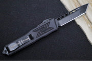 Guardian Tactical GTX-025 OTF - Tactical Black Finish / Elmax Steel / Tanto Blade / Black Anodized Aluminum Handle 12-3121 - Northwest Knives