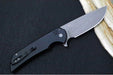 Pro Tech Mordax - Drop Point Blade / Acid Washed Finish / CPM-20CV Steel / Black Anodized Aluminum Handle MX101-AW20CV - Northwest Knives