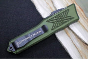 Guardian Tactical GTX-025 OTF - Tactical Black Finish / Elmax Steel / Tanto Blade / OD Green Anodized Aluminum Handle 12-8121 - Northwest Knives