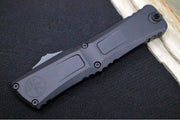 Microtech Combat Troodon OTF Gen III Tactical - Black Finish / Dagger Blade / Black Anodized Aluminum Handle - 1142-1T - Northwest Knives