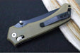 Toor Knives Draper OD Green - CPM-Magnacut Steel / Black Finished Drop Point Blade / OD Green G-10 Handle Scales 850061338792 - Northwest Knives