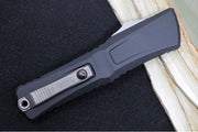 Microtech Combat Troodon OTF Gen III - Apocalyptic Finish / Drop Point Blade / Black Anodized Aluminum Handle - 1143-10AP - Northwest Knives