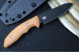 Rick Hinderer Knives Flashpoint Fixed Blade -  Battle Black Finish / CPM-Magnacut Steel / Coyote Tan G-10 Handle / Black Kydex Sheath - Northwest Knives