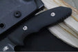 Rick Hinderer Knives Flashpoint Fixed Blade -  Battle Black Finish / CPM-Magnacut Steel / Black G-10 Handle / Black Kydex Sheath - Northwest Knives