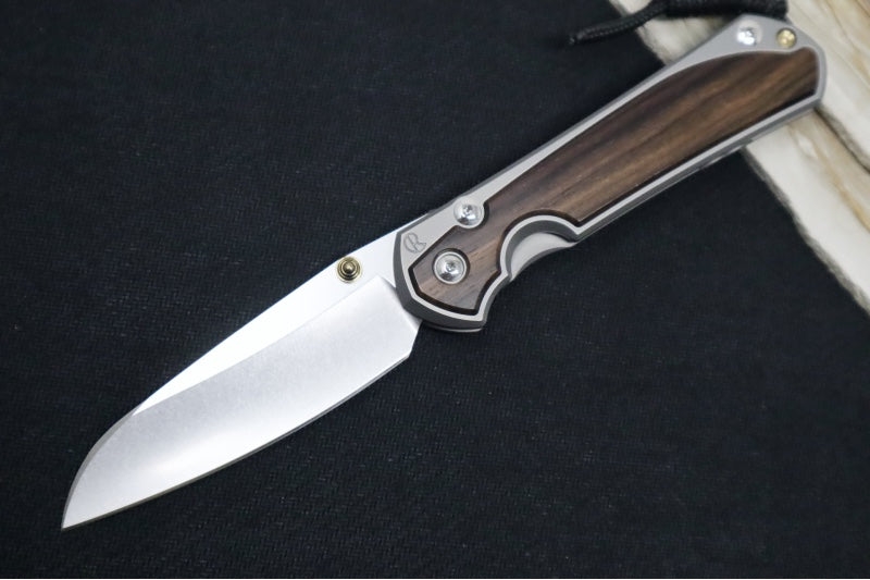 Chris Reeve Large Sebenza 31 - Insingo Blade / Macassar Ebony Inlay / CPM-Magnacut Steel (A1) L31-1128