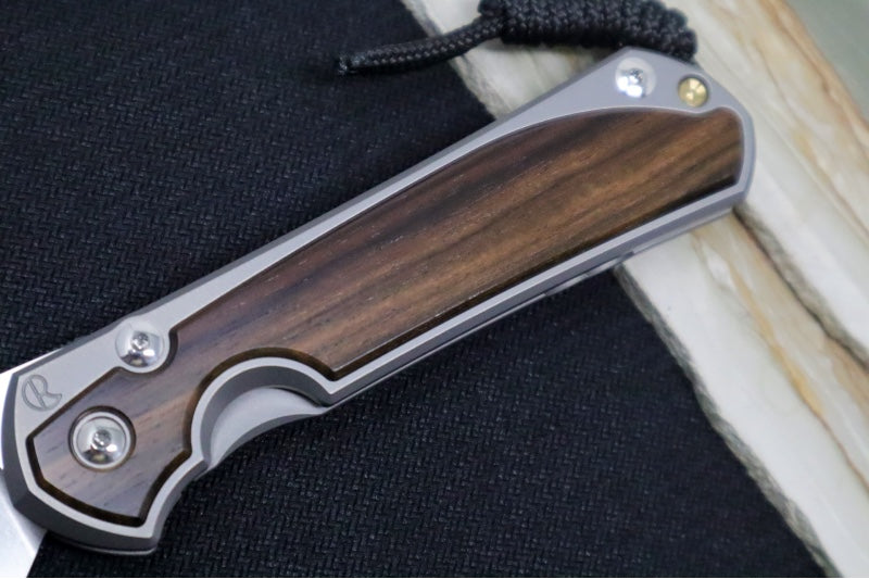 Chris Reeve Large Sebenza 31 - Insingo Blade / Macassar Ebony Inlay / CPM-Magnacut Steel (A1) L31-1128