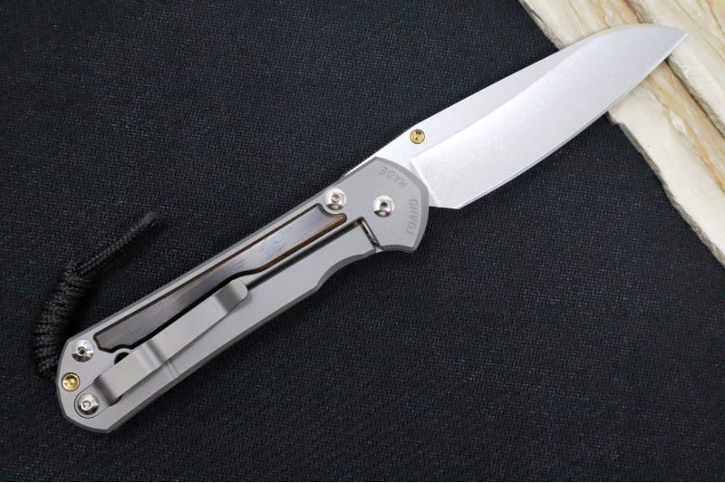 Chris Reeve Large Sebenza 31 - Insingo Blade / Macassar Ebony Inlay / CPM-Magnacut Steel (A1) L31-1128