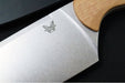 Benchmade 4025-02 8" Chef's Kitchen Knife - Stonewashed Finish / CPM-154 Steel / Maple Richlite Handle - Made in Portland, Oregon USA - Northwest Knives