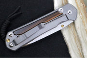 Chris Reeve Large Sebenza 31 - Insingo Blade / Macassar Ebony Inlay / CPM-Magnacut Steel (A5) L31-1128 - Northwest Knives