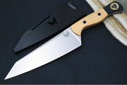Benchmade 4070-02 Wildcoast Utility Kitchen Knife - Stonewashed Finish / CPM-154 Steel / Maple Richlite Handle - Made in Portland, Oregon USA - Northwest Knives