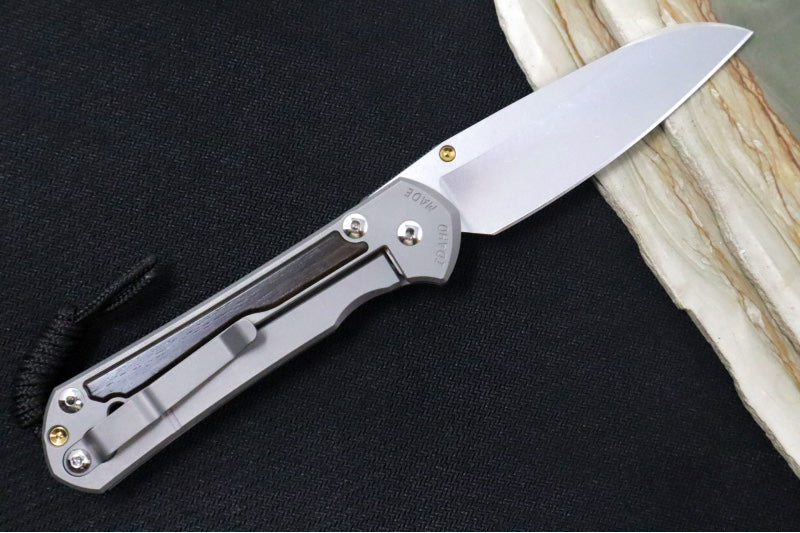 Chris Reeve Large Sebenza 31 - Insingo Blade / Macassar Ebony Inlay / CPM-Magnacut Steel (A6) L31-1128 - Northwest Knives