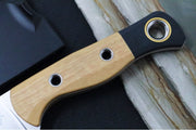 Benchmade 4070-02 Wildcoast Utility Kitchen Knife - Stonewashed Finish / CPM-154 Steel / Maple Richlite Handle - Made in Portland, Oregon USA - Northwest Knives