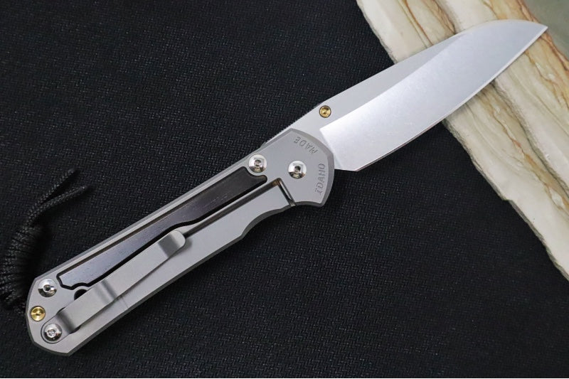 Chris Reeve Large Sebenza 31 - Insingo Blade / Macassar Ebony Inlay / CPM-Magnacut Steel (A8) L31-1128