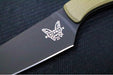 Benchmade 4045BK-01 True Paring Kitchen Knife - Black DLC Finish / CPM-154 Steel / OD Green G-10 Handle & Black G-10 Bolsters - Made in Portland, Oregon USA - Northwest Knives