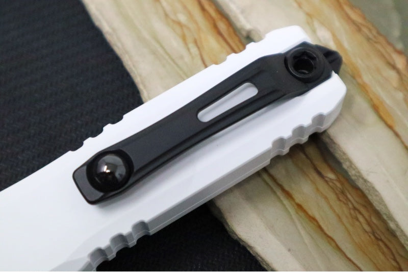 Microtech Ultratech Signature Series Stormtrooper Gen IV OTF - White Finish / Single Edge Blade / White Coated Aluminum Handle 11214-1STD - Northwest Knives