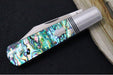 Jack Wolf Knives Gateway Jack Barlow Slipjoint - Abalone Handle / Clip Point Blade / Sandvik 14C28N Steel / Satin Finish - Northwest Knives