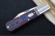 Jack Wolf Knives Gateway Jack Barlow Slipjoint - CamoCarbon Miami Handle / Clip Point Blade / Sandvik 14C28N Steel / Satin Finish - Northwest Knives