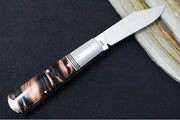 Jack Wolf Knives Gateway Jack Barlow Slipjoint - Kirinite Goddess Handle / Clip Point Blade / Sandvik 14C28N Steel / Satin Finish - Northwest Knives