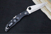 Spyderco Endura - Black Handle / Satin Blade - C10FPBK - Northwest Knives