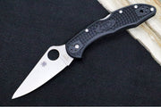 Spyderco Delica - Black Handle / Satin Blade - C11FPBK - Northwest Knives