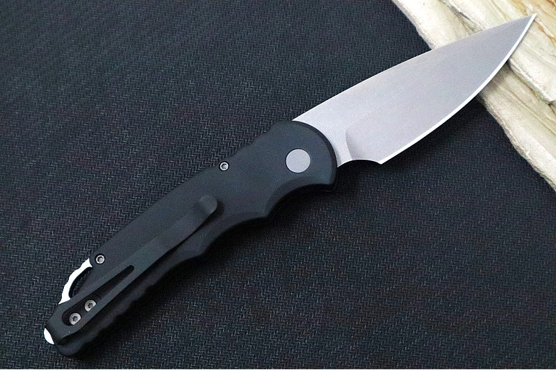 Pro Tech Tactical Response 5 Auto - Stonewash Blade / Black Handle - Northwest Knives