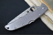 Spyderco Endura 4 - Titanium Handle / Damascus Blade - C10TIPD - Northwest Knives