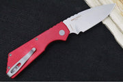 Pro Tech Strider PT+ Auto - Red Anodized Aluminum Handle / Stonewash Finish / CPM-Magnacut Steel PT201-RED - Northwest Knives
