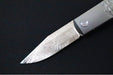 Boker BRLW Meterite Damascus Platnium Limited Edition - Non-stainless Meteorite Damascus Blade & Platnium Finish / Full Titanium Handle 110676DAM - Northwest Knives
